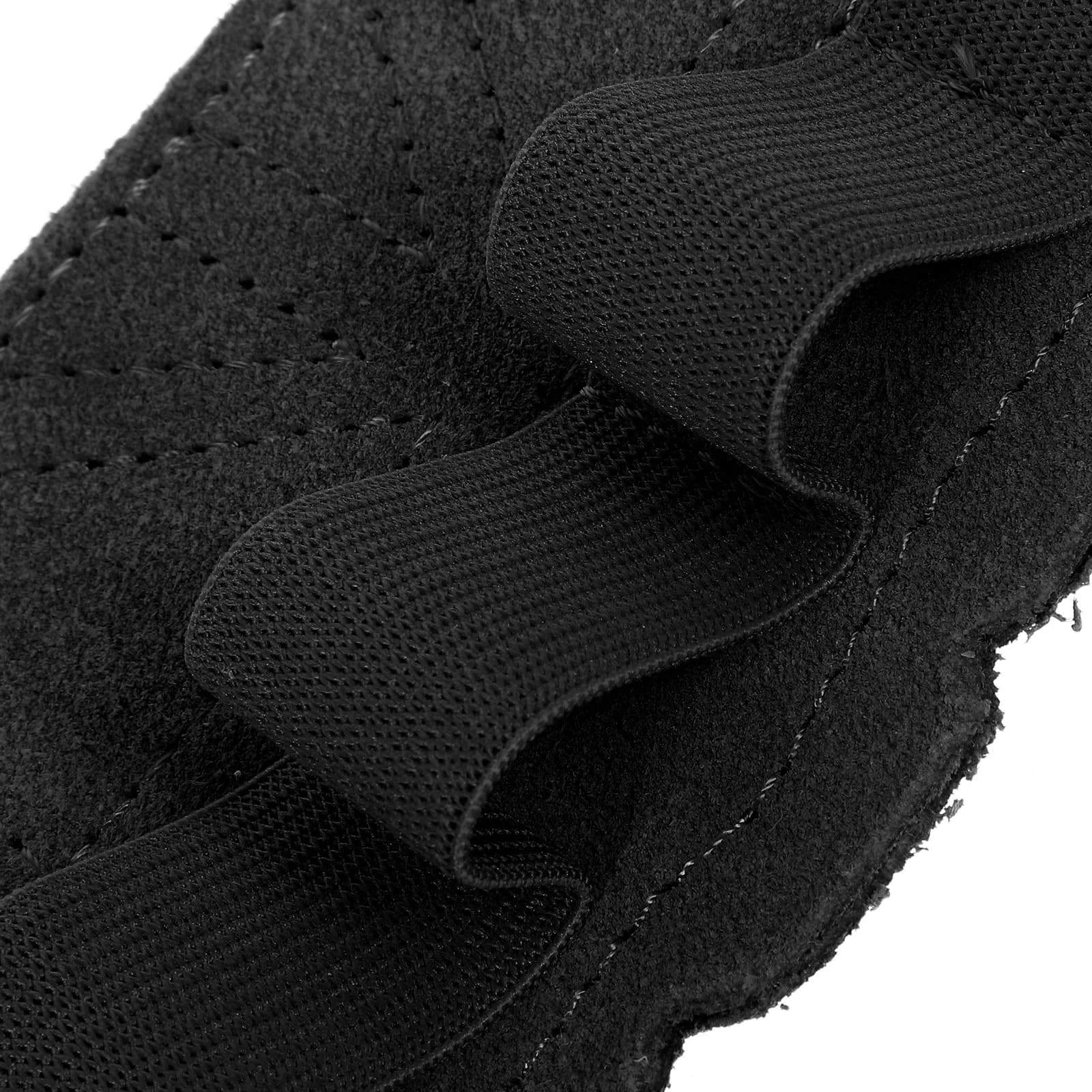 1Pair Four Finger Workout Gloves Half Finger Nylon Non Slip Lifting Gloves Gym Hand Grips Weightlifting Palm Guards