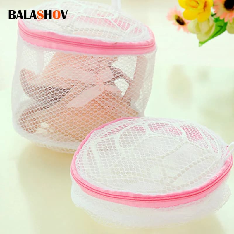 Mesh Lingerie Washing Bag Dual Use Laundry & Storage Organizer Anti Deformation Bra Underwear Protector For Washing Machine