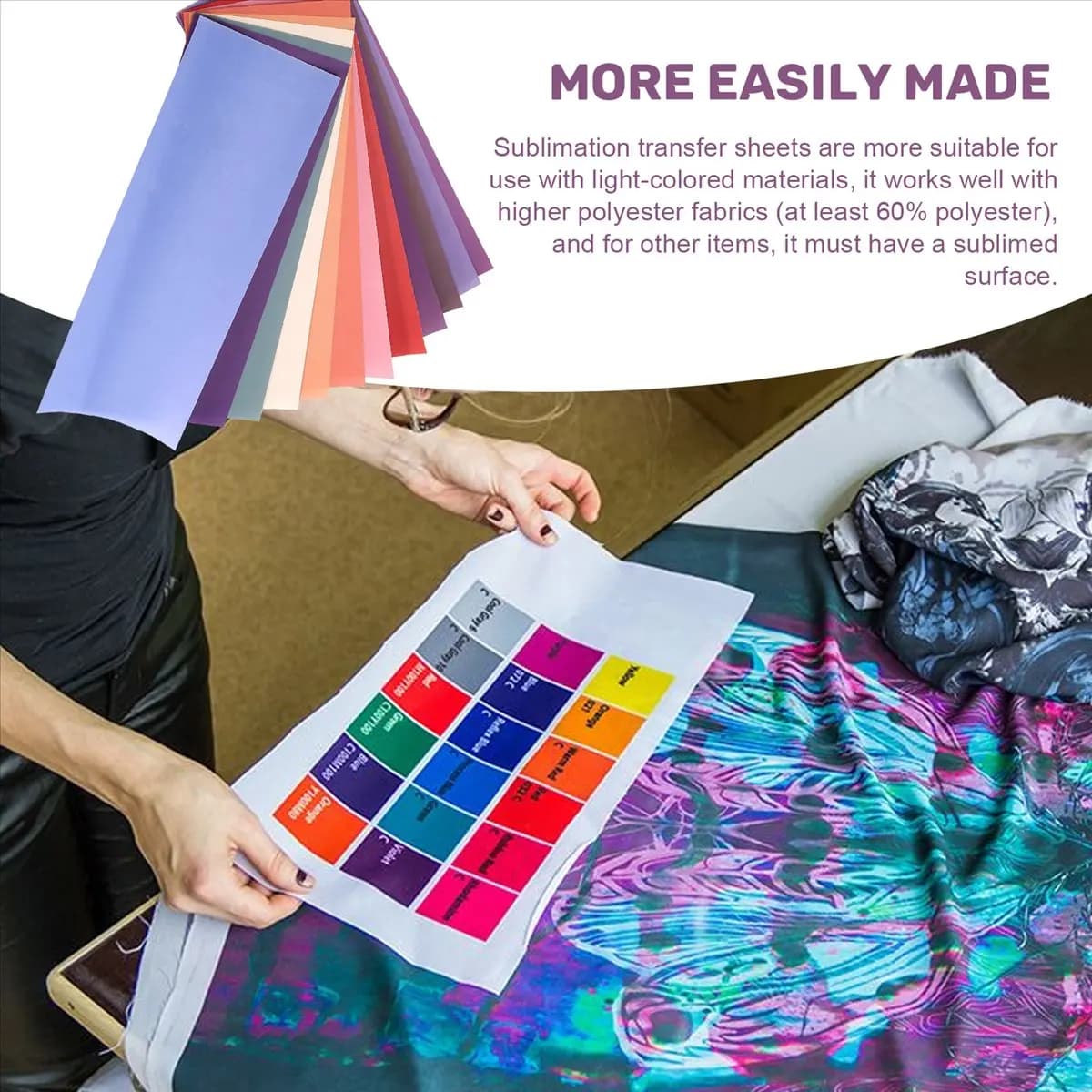AB06 12 Pezzi 12X4.5 Pollici Fogli di Trasferimento di Sublimazione di Colore Solido per Bicchieri T-Shirt Tazze Carta di Trasferimento di Sublimazione FAI DA TE