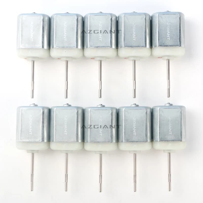 AZGIANT 5-50 Pcs 27mm FC280 Car Door Lock Actuator Motor Carbon Brush for Vehicle Security Accessory