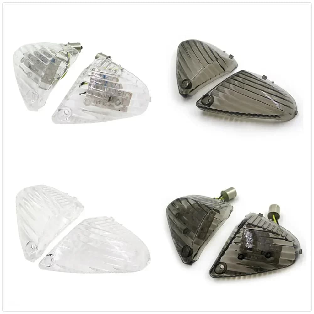 Copertura della lente degli indicatori di direzione posteriori del motociclo con luce a LED per Suzuki 2008-2009 GSXR600/GSXR750,2007-2008 GSXR1000