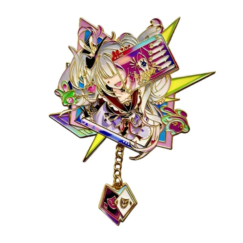 Honkai: Star Rail - Distintivo Sparxie, Ornament from Desk, Accessories for Backpack and Clothing, Articles Collection Souls, Gifts
