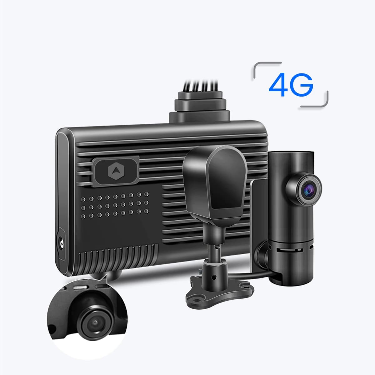1080P Sicurezza AHD Smart Drive DVR Registratore di guida Telecamera Visione notturna 4 canali integrati