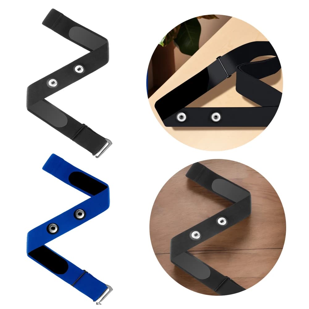 Cinghia di ricambio per cardiofrequenzimetro 1Pc compatibile con Polar Coospo Wahoo Tick Garmin Magene Fitcent Xoss Sensor Band Belt