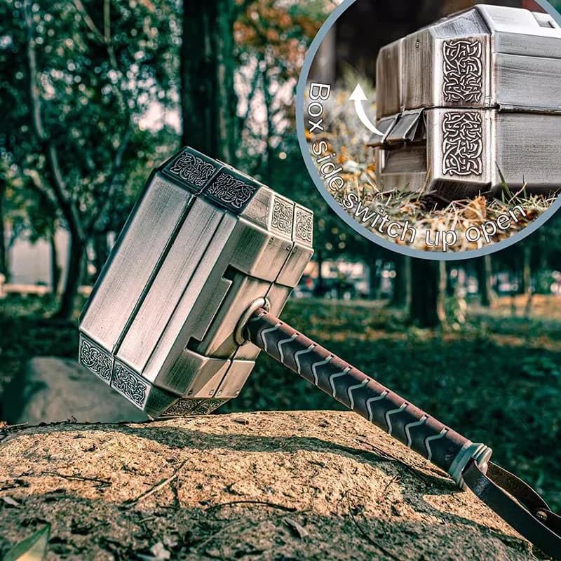 Cassetta degli attrezzi per martello Thor, set di strumenti combinati hardware multifunzionali per uso domestico, riparatore di veicoli speciali per elettricisti