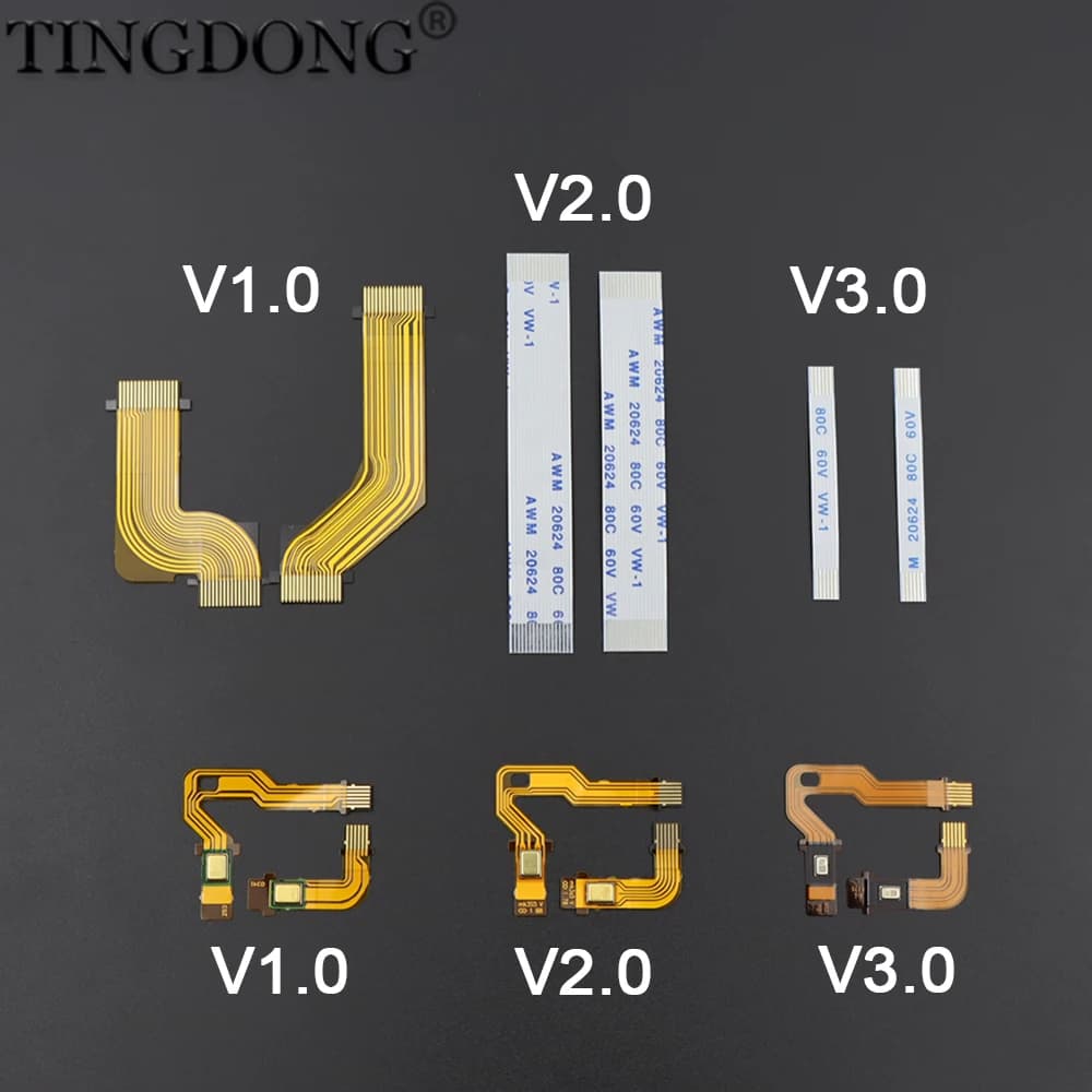 1 Set Cavo Flessibile Microfono Gamepad PS5 BDM-010 020 030 per Controller PS5 V1 V2 V3 Cavo Piatto a Nastro Microfono Interno Ricambio