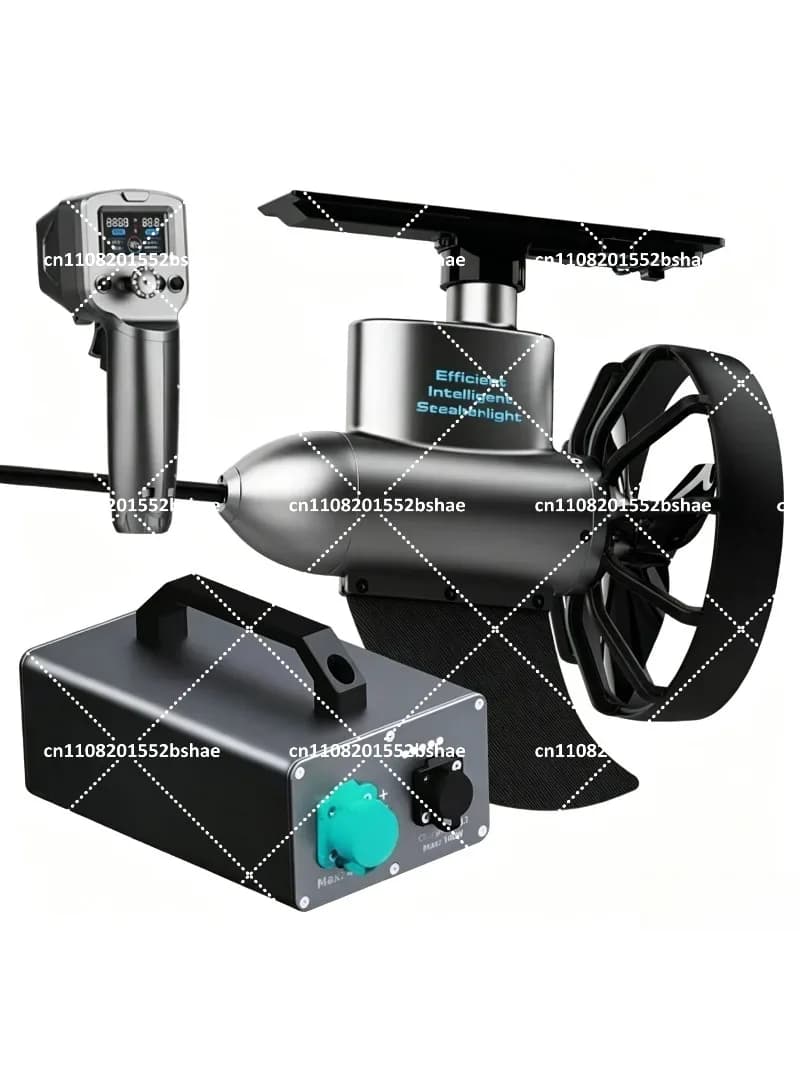 Electric Thruster for Inflatable Paddle Boards, Kayaks, and Backpack Boats, Long Run Time