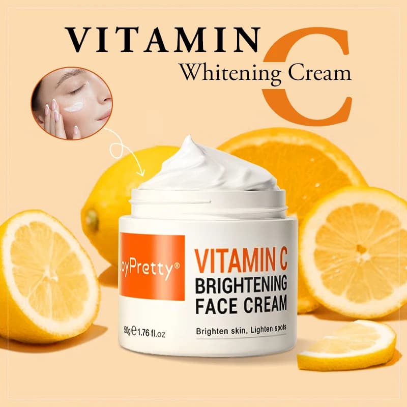 JoyPretty Vitamin C face cream Whitening Removal dark spots Niacinamide Moisturizing face cream Product for skin care