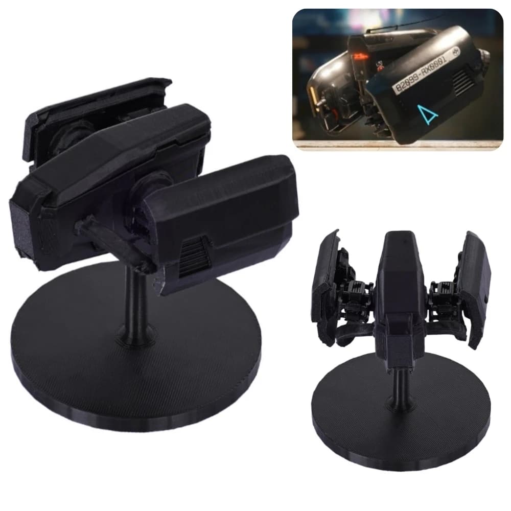 3D Printed Griffin Drone Mini Statue Model With Stand Home Desktop Decor Ornament Halloween Accessories for Gamer Gifts