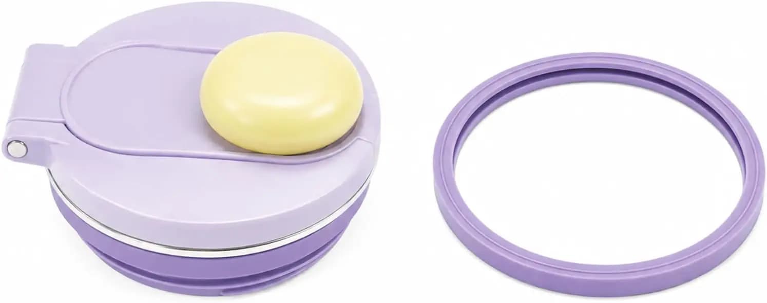 Replacement Leakproof Lid and sealing rings For Ninja BlendBOSS Personal Blender 26oz Personal Smoothie Tumbler