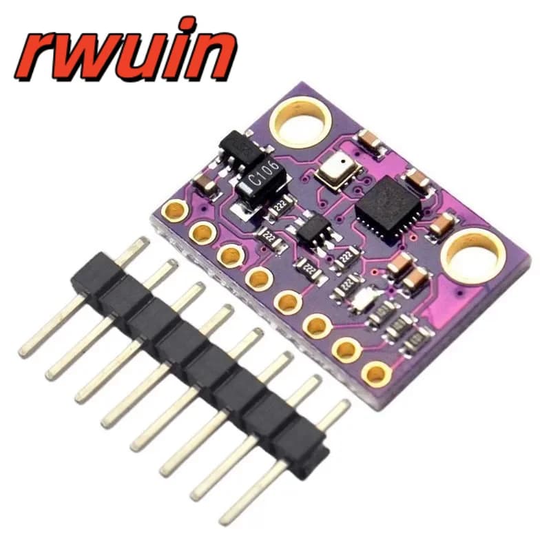 MPU-9250 MPU9250 BMP280 SPI IIC/I2C 10DOF Acceleration Giroscope compass 9 axis sensor module GY-91 for Arduino 3-5V