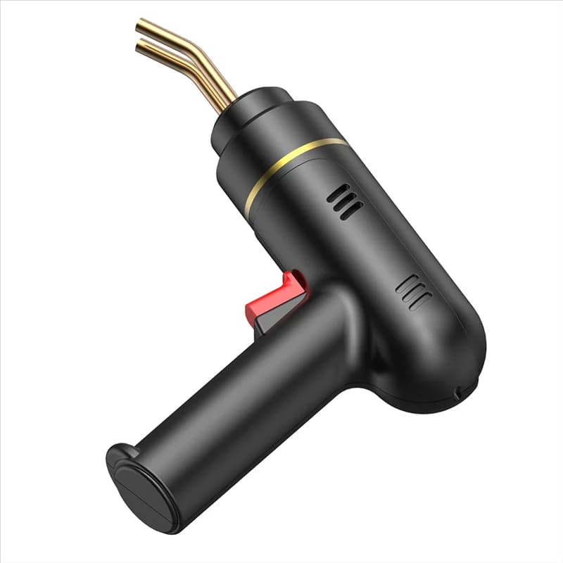 AB47-200W Saldatore di plastica a batteria Kit di saldatura di plastica 400PCS Cucitrice a caldo Kit di riparazione paraurti ricaricabile USB per la maggior parte delle plastica