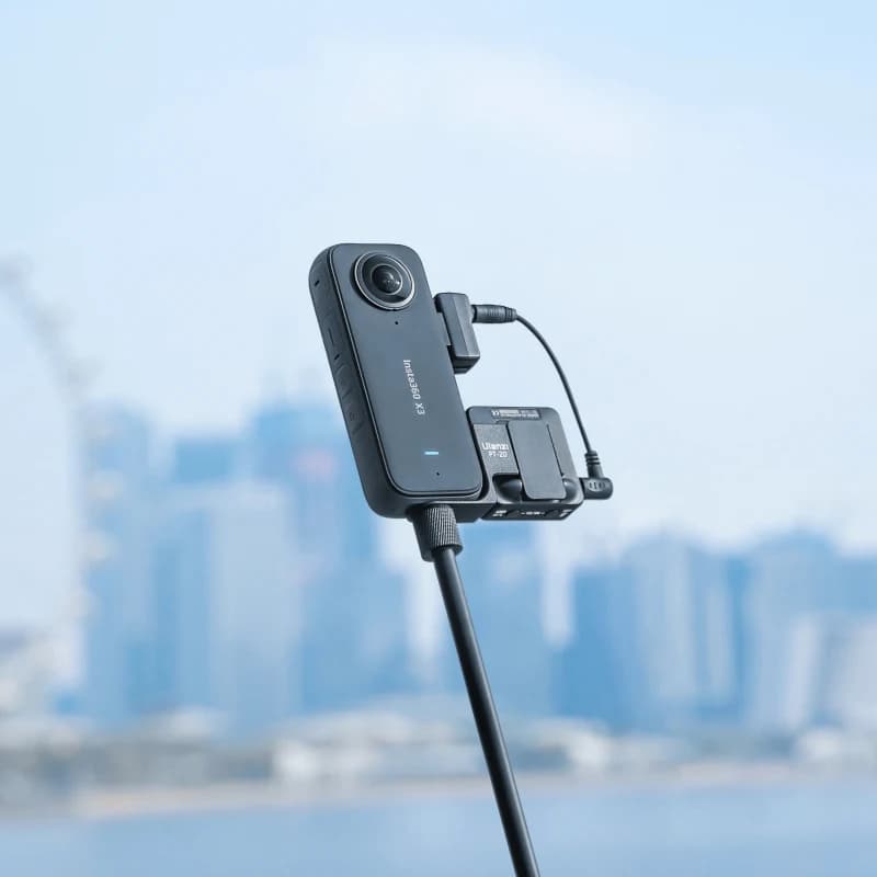 Audio Adapter for Microphone Adapter X3 for Insta360 One X3 Action Cam Accessories