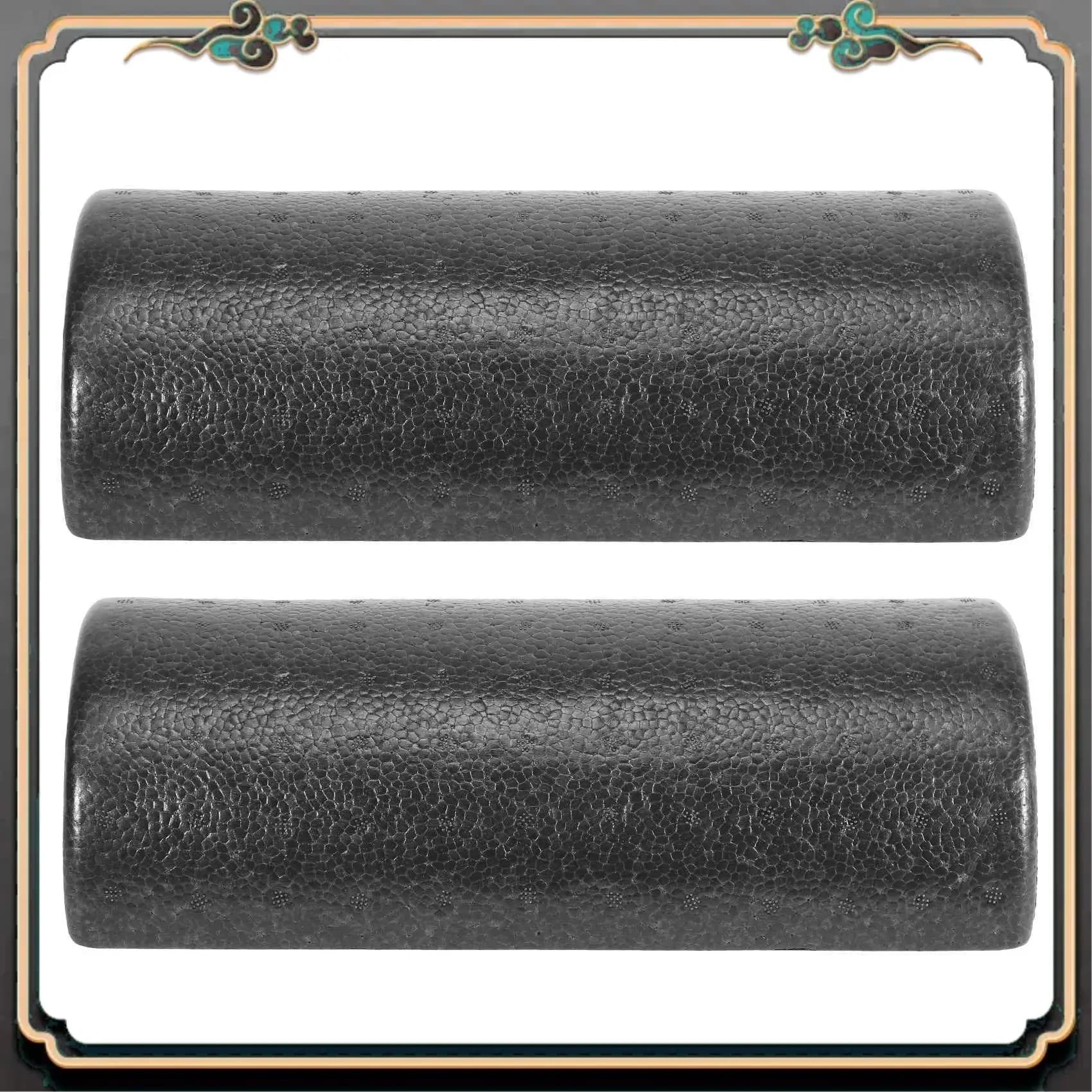 B11A-1Pair Rullo in schiuma semicircolare da 30 cm per yoga, pilates, sport, fitness, attrezzatura per l'equilibrio, blocchi per yoga