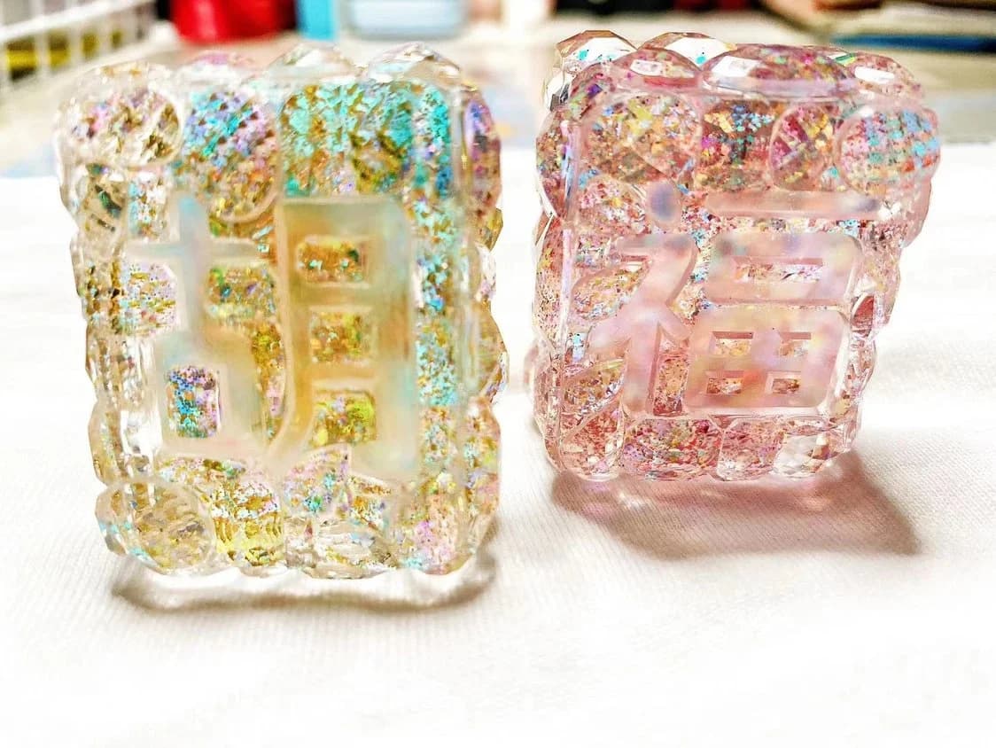 Tessere Mahjong a forma di diamante (Diamante Bianco) Utensili da cucina Strumenti fai da te Articoli multiuso per la casa e il giardino