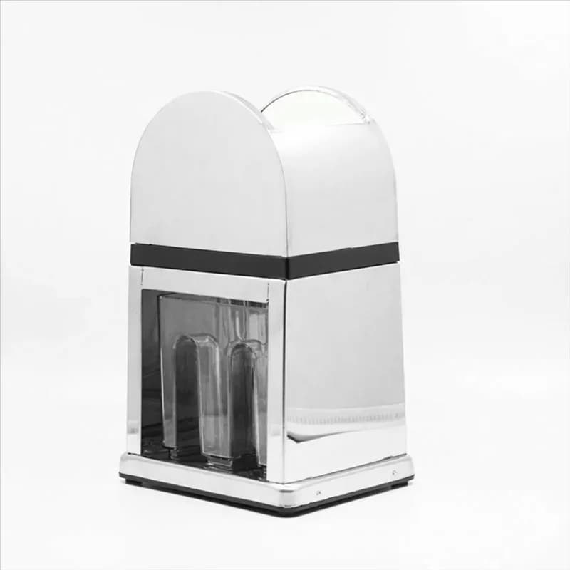 ABHU Tritaghiaccio manuale Mini rasoio per ghiaccio Chopper Cono di neve Frullato Maker Macchina per rompere blocchi di ghiaccio Frullatore di fango