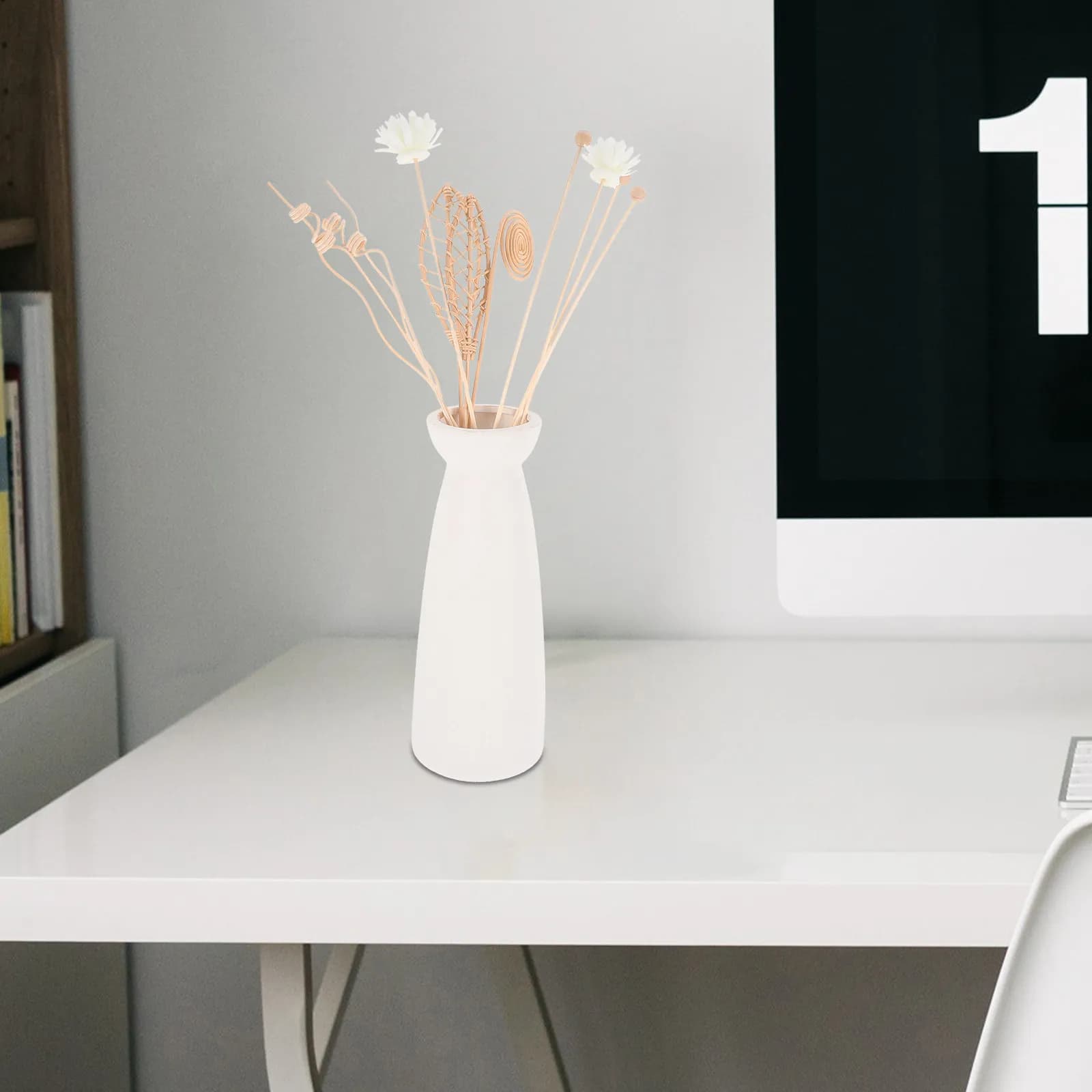 12Pcs Aromatherapy Diffuser Sticks Natural Rattan Scent Diffuser Rods for Home Office Car Air Freshener Longlasting Room