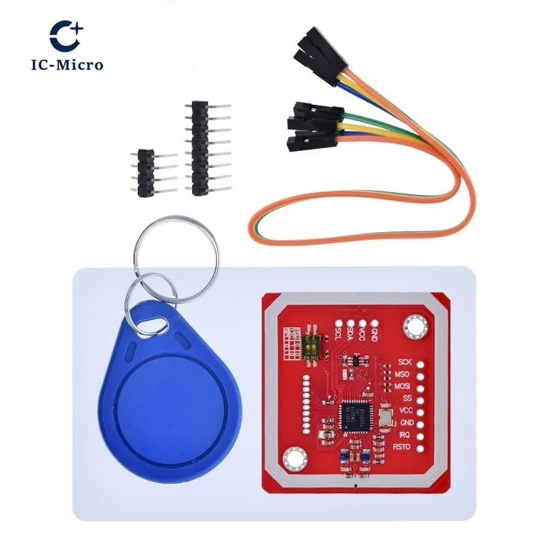 XCW 1Set PN532 NFC RFID Module Wireless V3 Kit Users Writer Reader Mode IC S50 PCB Card Hold I2C IIC SPI HSU for Arduino