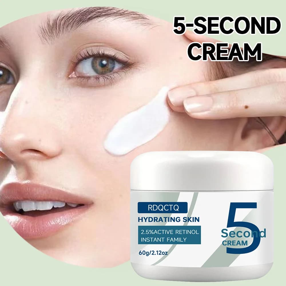 Face cream at 2.5% active retinol in 5 seconds: moisturizing to light the skin tone Evener Face Care 30/60 g