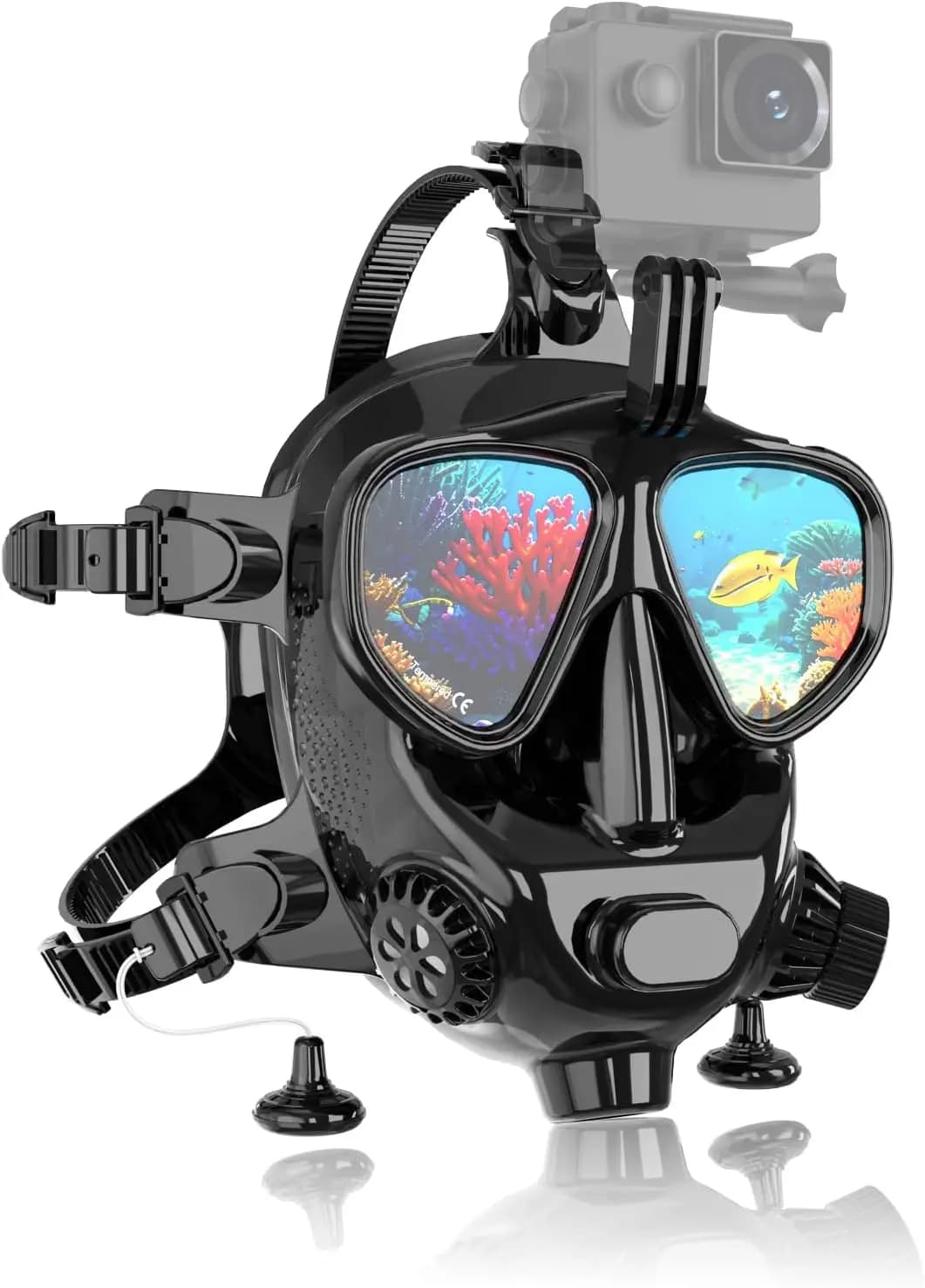 Full Face Diving Mask Scuba diving and snorkeling, full face snorkeling mask