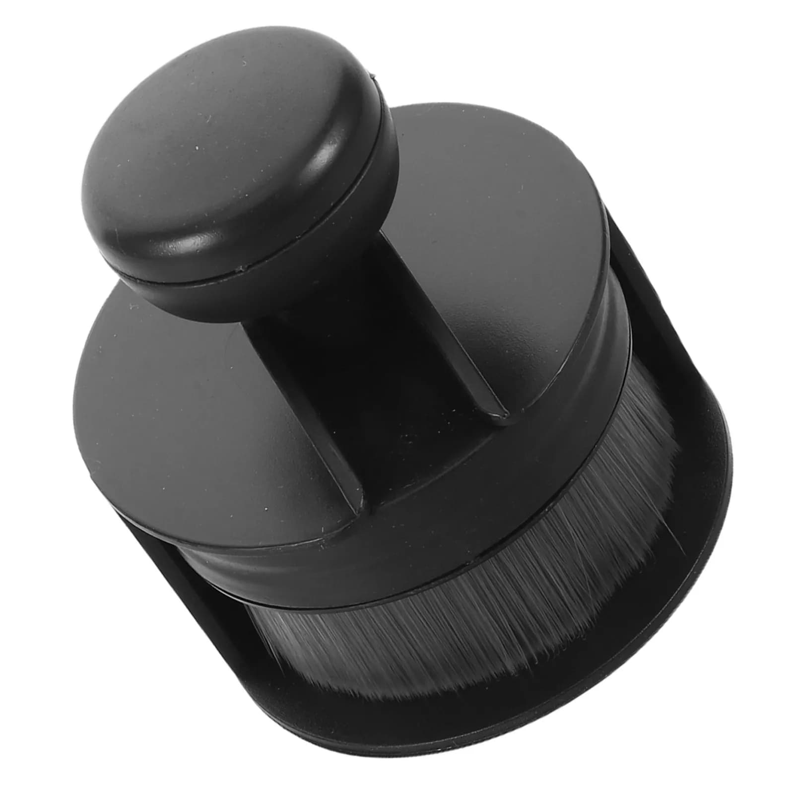 Vinyl Record Cleaning Brush Black Ergonomic Plastic Handle Hair Anti Static Dust Brush Record Player Maintenance