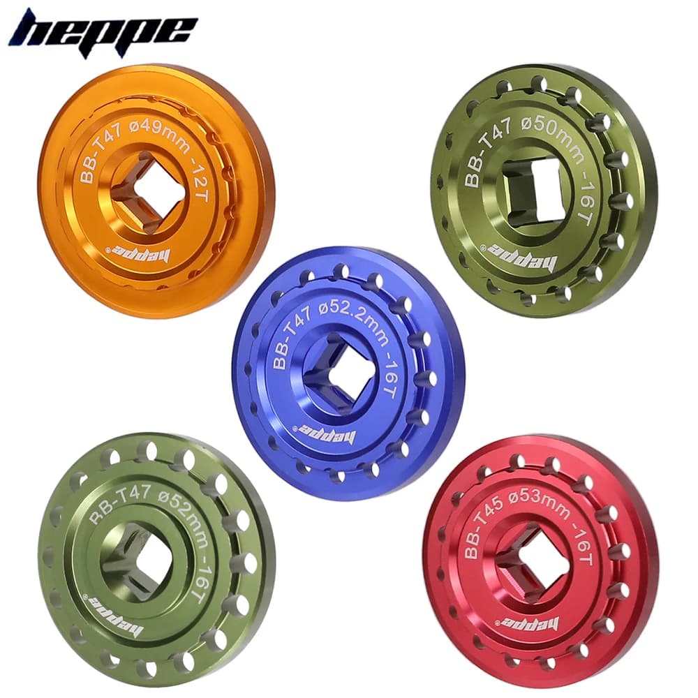 Strumento di smontaggio movimento centrale bicicletta per chiave di installazione e rimozione BB T47 bici 12T 16T chiave a tubo BB strumento di riparazione BB
