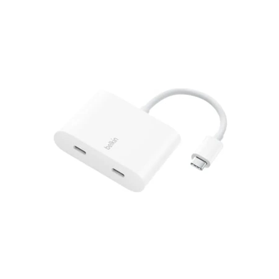 Splitter USB C - Hub a Doppia Porta - 1 x Porta USB-C 3.2 Gen2 e 1 x Porta PD da 100W - Trasferimento Dati Simultaneo e Caricatore per iPhone