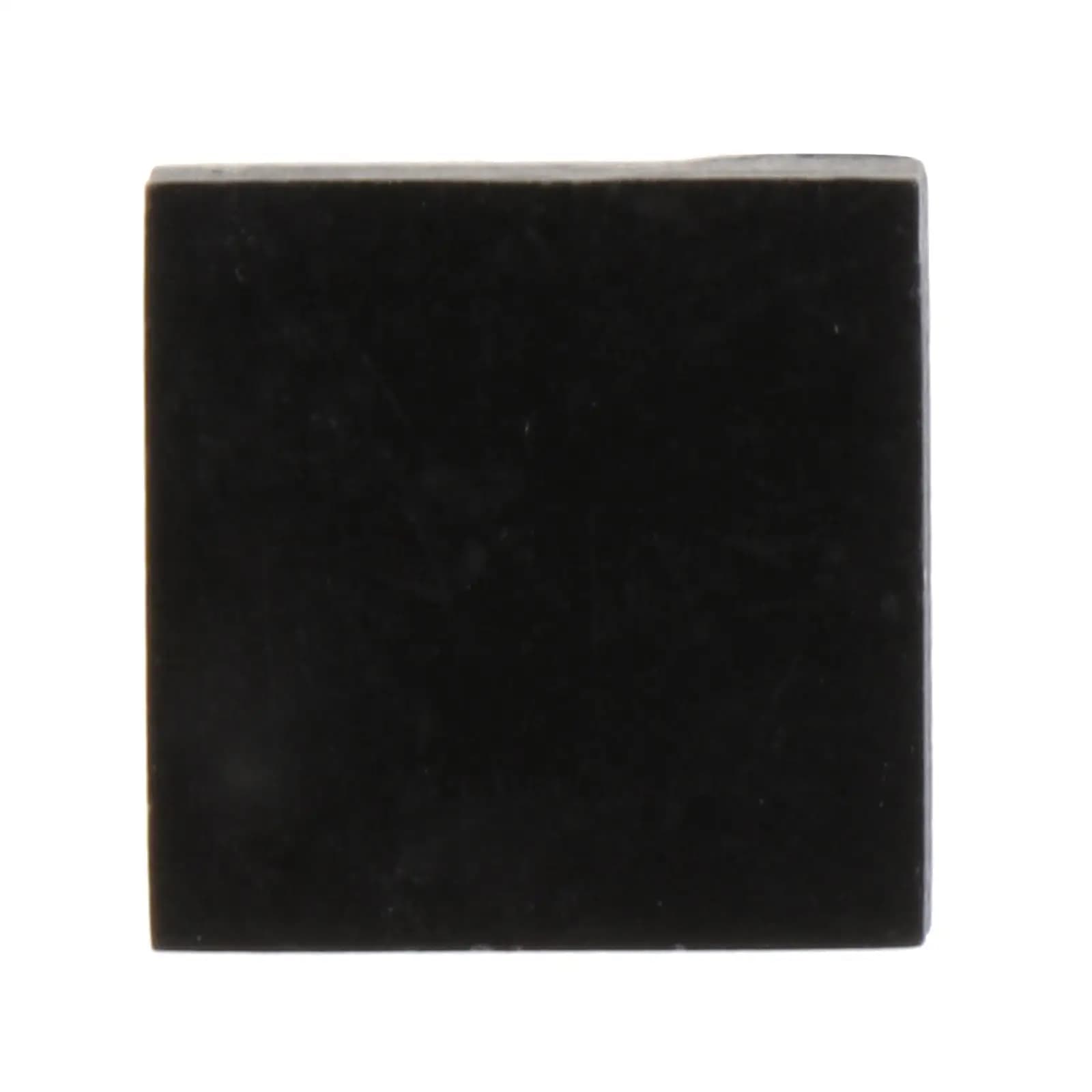Portable Snooker Cue Tips 15mm Black Bakelite Billiard Tip Replacement Parts for Pool Cue Game Equipment