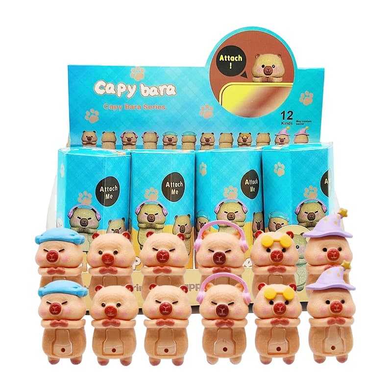Serie Kapibala 2025: Blind Box con Personaggi Anime, Bambole, Ornamenti, Ciondoli, Giocattoli, Regalo di Compleanno, Decorazione per Auto, Giocattolo da Scrivania e per Schermo del Computer