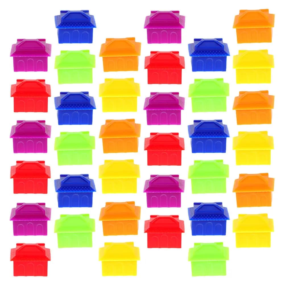 120 Pezzi di Ricambio per Giochi da Tavolo, Accessori per Scacchi in Plastica Dura e Stabile per Giochi di Strategia