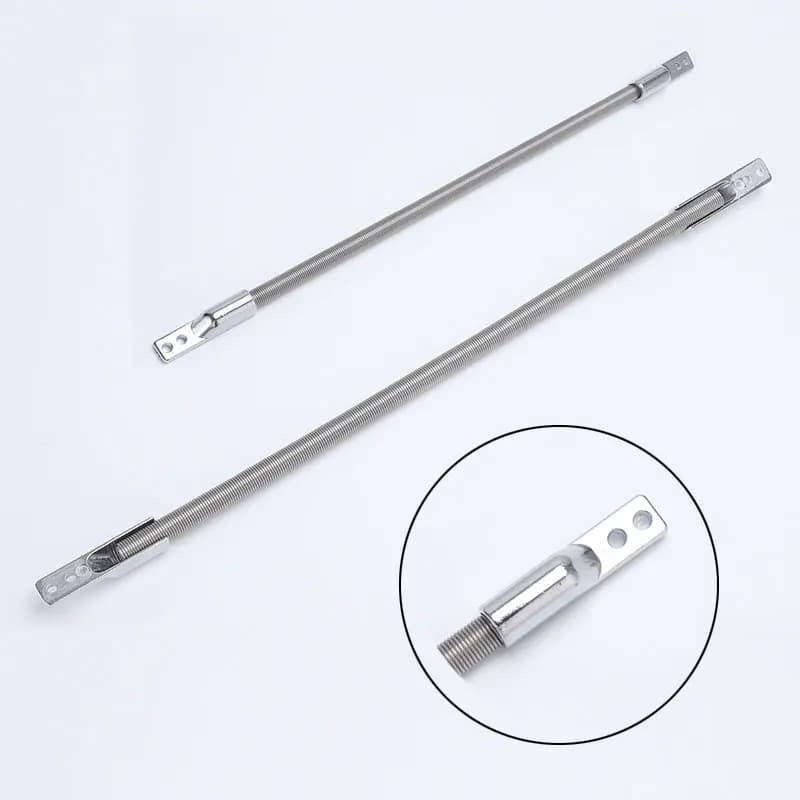Protezione del cavo per serratura intelligente Porta in acciaio inossidabile 304 Anello per finestra Passaggio impermeabile 1 pz Netcable Opzione 18/30 cm