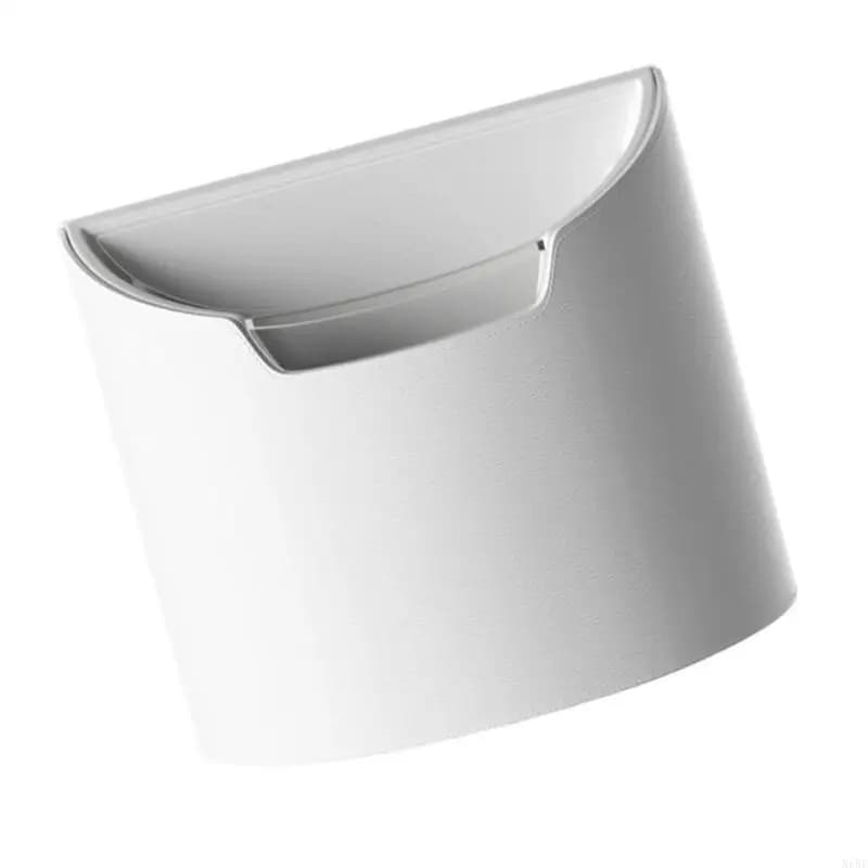 X6HF Cestino per rifiuti automobilistico piccole dimensioni con nucleo in ABS, rivestimento in pelle, design resistente alle