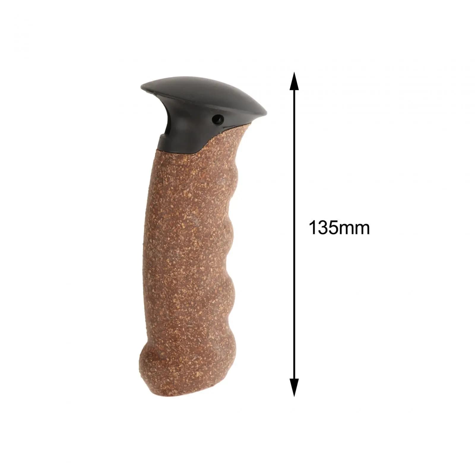 Trekking Pole Handle Anti Shock 13.5cm 5.31inch Length for 18mm Pole Straight Accessory Lightweight Anti Slip Hiking Pole Handle