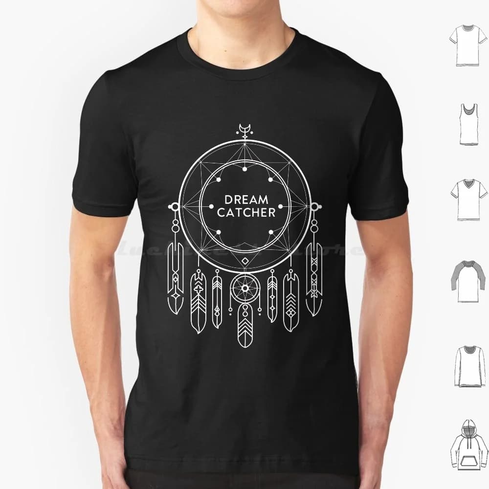 Dreamcatcher T Shirt Cotton Men Women DIY Print Dreamcatcher Kpop Kpop Design Dreamcatcher Design Dreams Korean Dreamcatcher