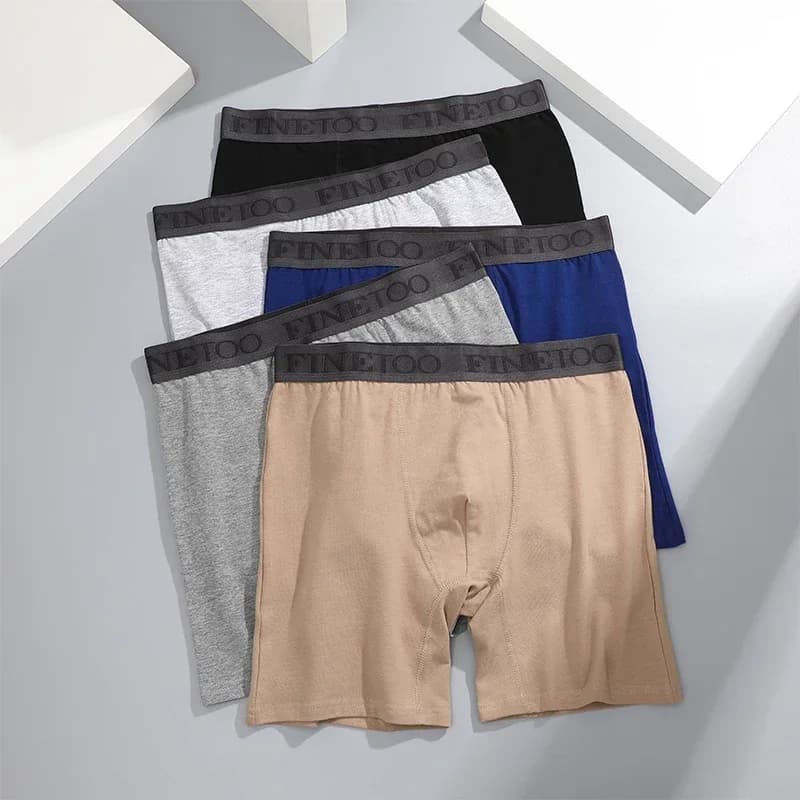 Men's sportswear with extension of the legs resistant in cotton, antibacterial horse, race, cycling, flat corner shorts, four-angle shorts