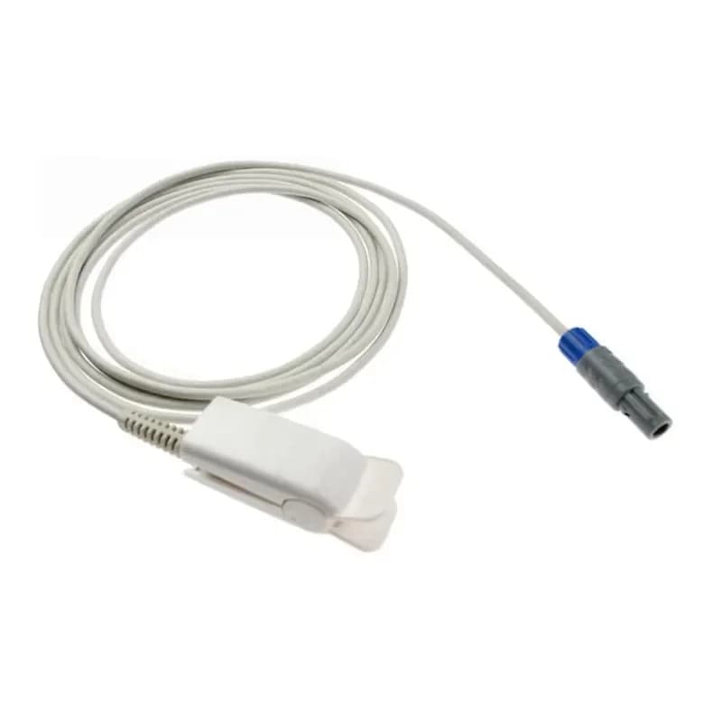 Cavo Sensore Spo2 per Pulsossimetro Compatibile con Sonda Paziente MIN*DRAY MEC1000 PM7000 Riutilizzabile