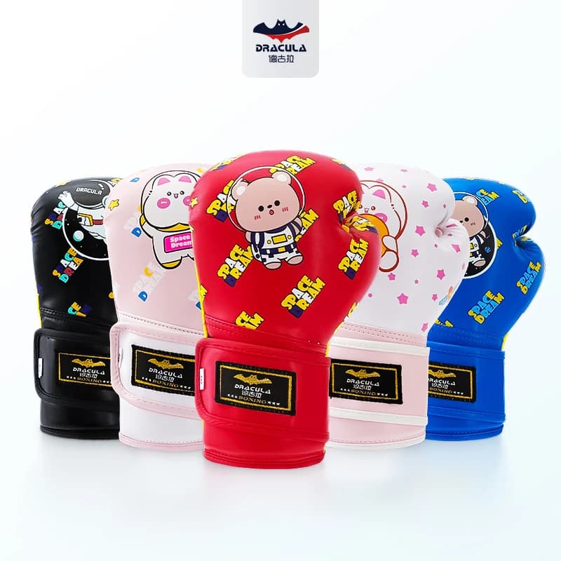 Sanda Muay Thai Professional Fighting Gloves for Boys and Girls, specially designed for boxing bags