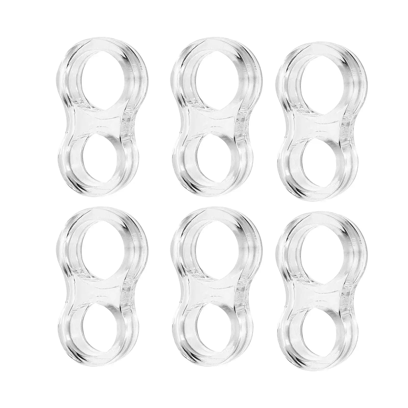 Door Stopper Transparent PVC Door Handle Buffer Protective Wall Pad Noise Reduction for Home Office Room Safety