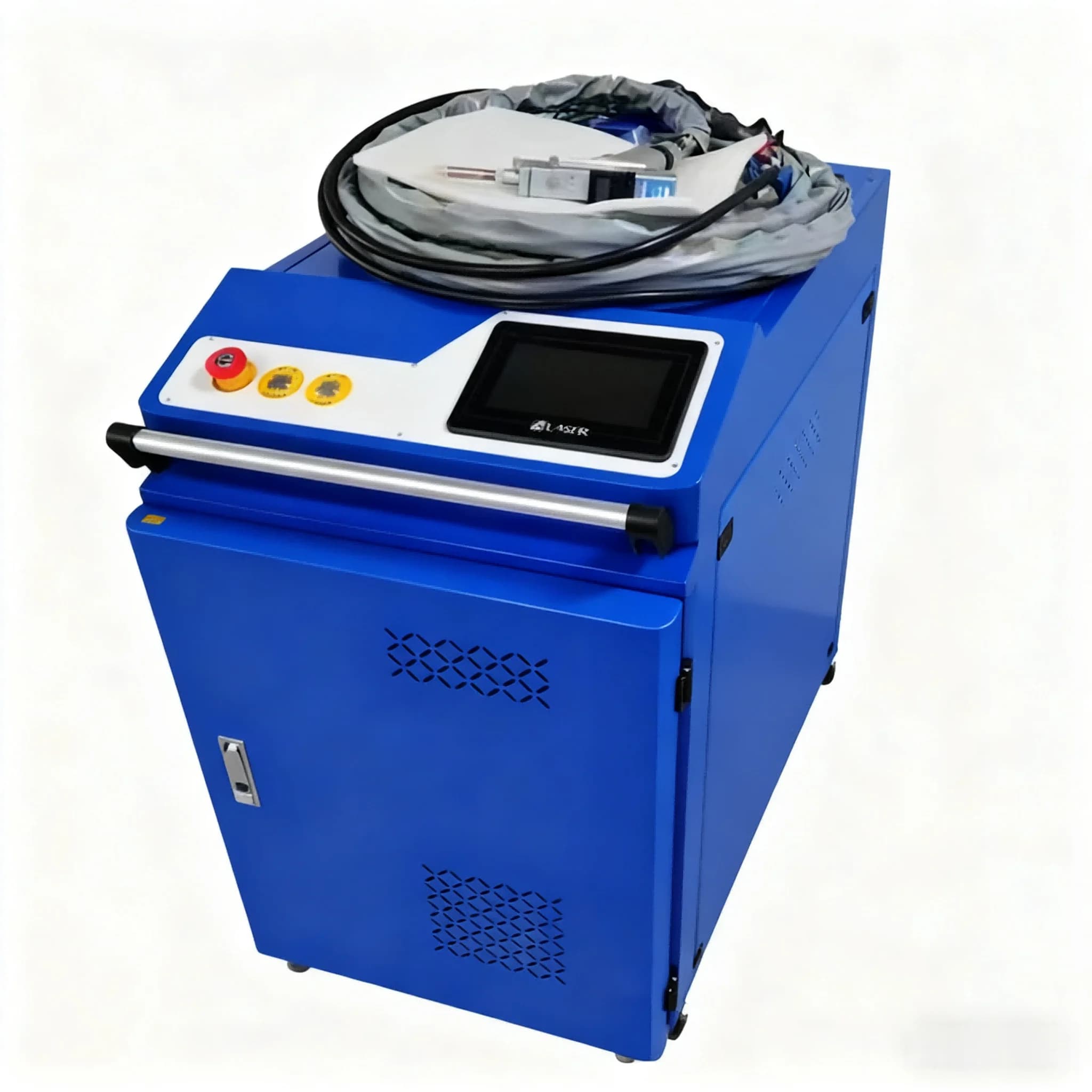 China Factory Pulsed Laser Cleaning Machine for Rust Paint Oxide Oil Removal 100w 200w 300w 500w