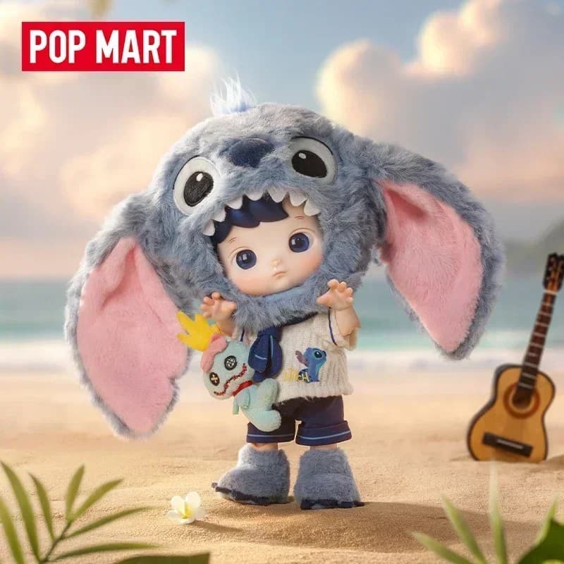 POP MART HACIPUPU Stitch 1/8 BJD Series Blind Box Toys Kawaii Anime Action Figure Caixa Caja Surprise Mystery Bag Toy