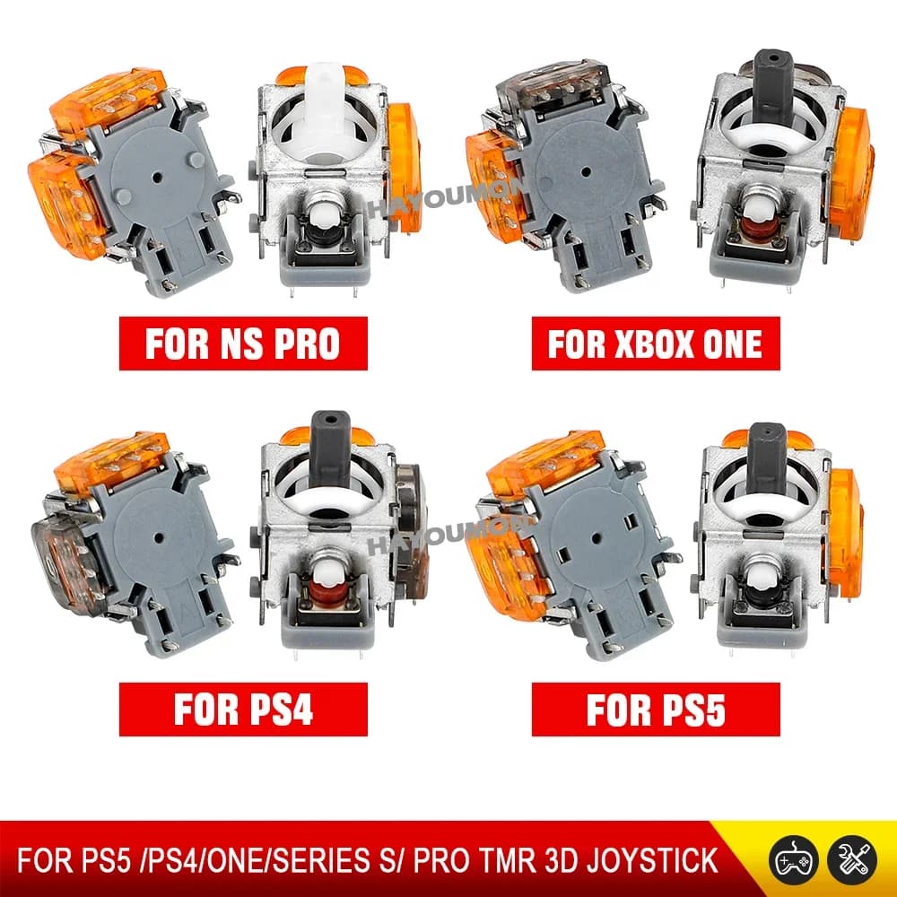 2/10pcs TMR Joystick per Switch Pro PS5 PS4 Xbox Series per Xbox One Anti-Drift Elettromagnetico 3D Analogico ThumbStick Accessorio