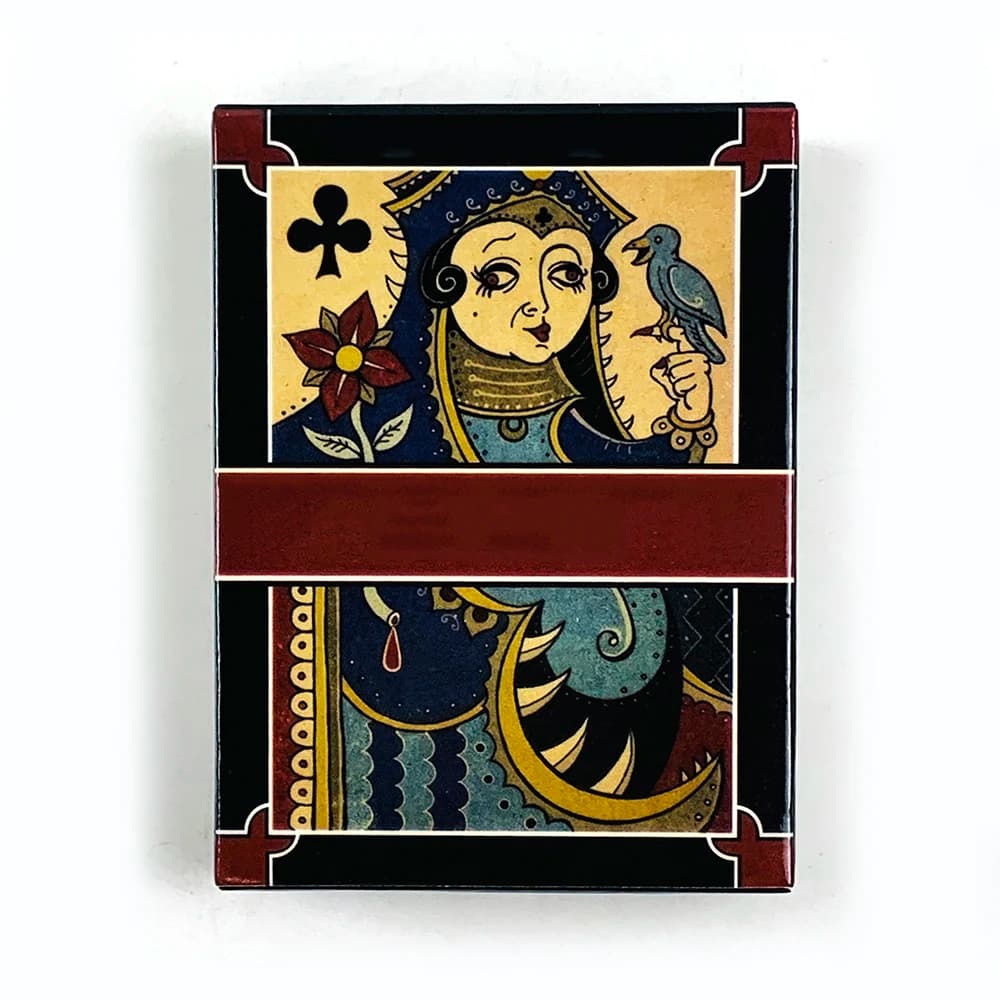 54 Pcs Poker Cards Family Entertainment Playing Cards Full Set Oracle Deck Printed on Double Embossed Cardstock Cards Game