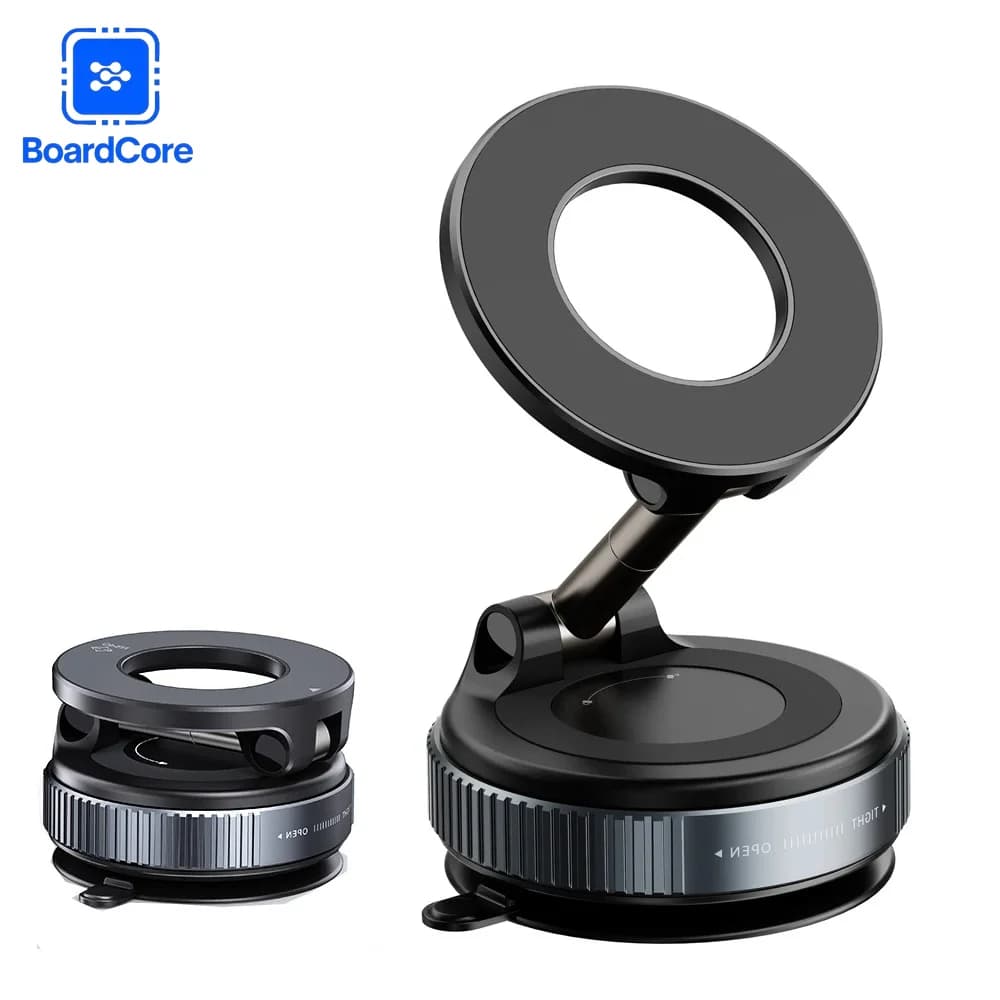 Supporto Magnetico Rotante per Telefono da Auto, Pieghevole a 360°, 1 Pezzo ° Supporto Magnetico per Auto/Ufficio/Bagno/Uso Universale