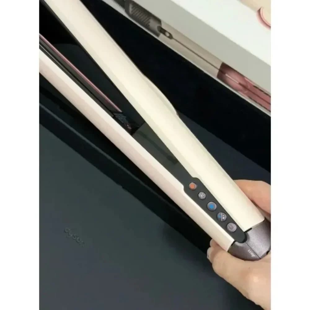 Light Luxury Hair Plate Negative Ions Double Use Hair Clips Dry & Wet Non Damaging Barbiere Iron Hairstyles Soft Hair Barber Tools