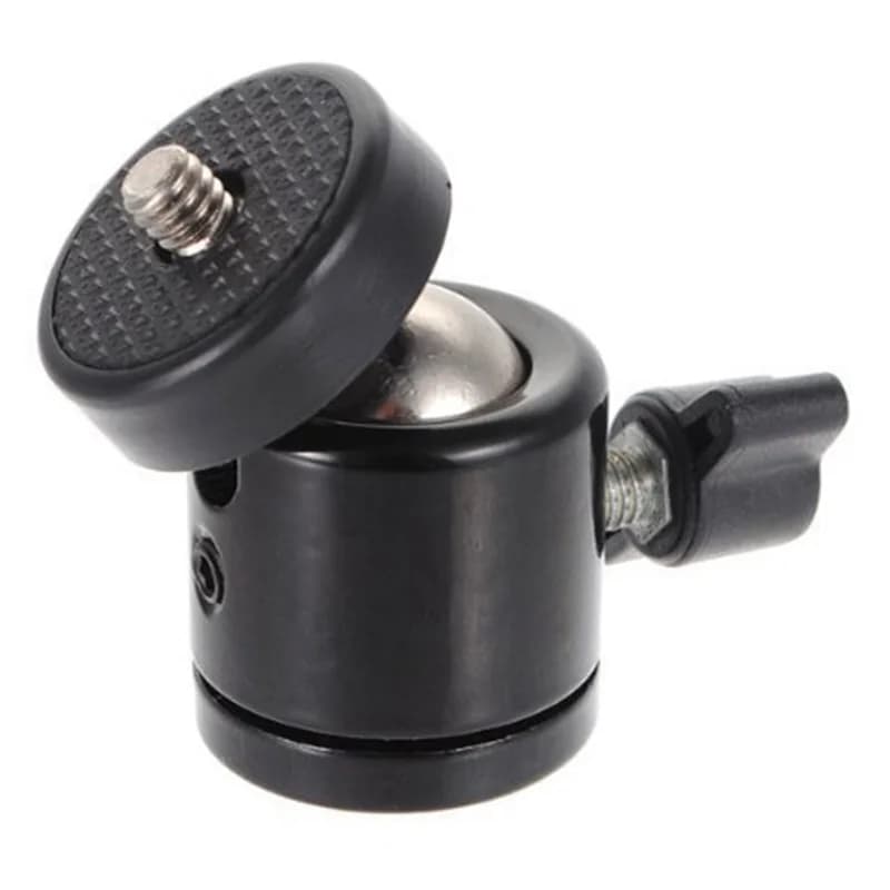 Mini supporto per treppiede con vite a testa sferica girevole per fotocamere DSLR e vari dispositivi Accessori per staffe luminose per fotocamera