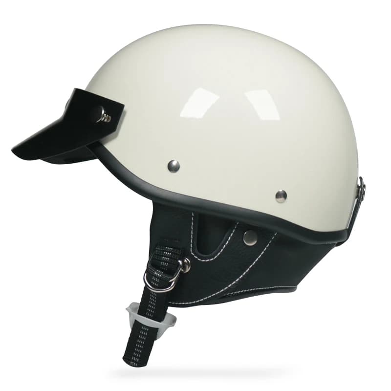 Helmet Moto Retro Orz-069 for Men and Women, Semi-Closed, Suitable for All Seasons, for Scooters and Electric Bikes