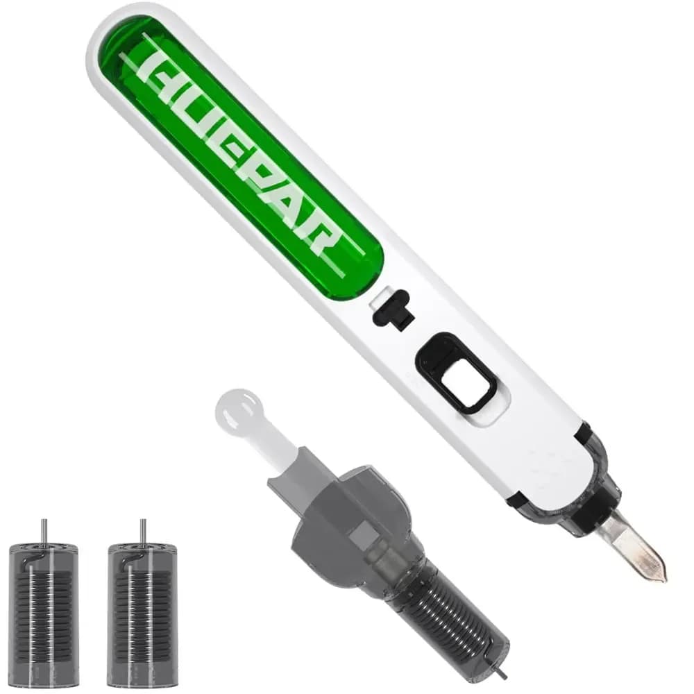 Huepar saldatore a batteria saldatore elettrico strumento di saldatura a LED Kit di saldatura ricaricabile 3 secondi pistola di saldatura a riscaldamento