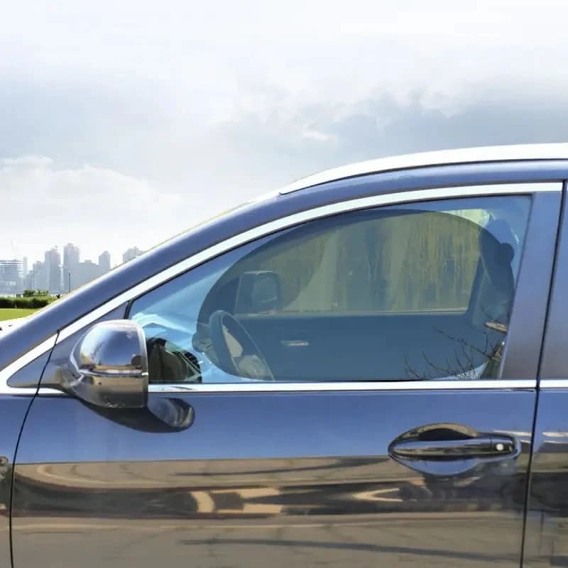 5 pezzi ventosa estiva rete finestrino dell'auto parasole protezione solare isolamento termico parabrezza posteriore scudo laterale e pannello parasole