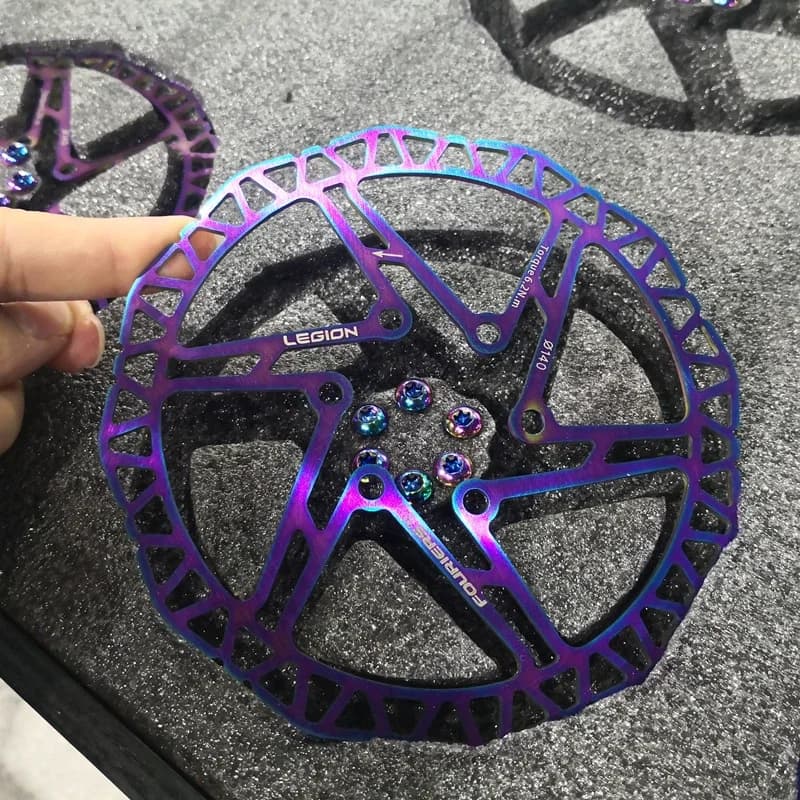 FOURIERS Rotori freno a disco idraulici per bicicletta ultraleggeri MTB bici da corsa su strada Rotore disco freno 140mm 160mm 180mm 203mm