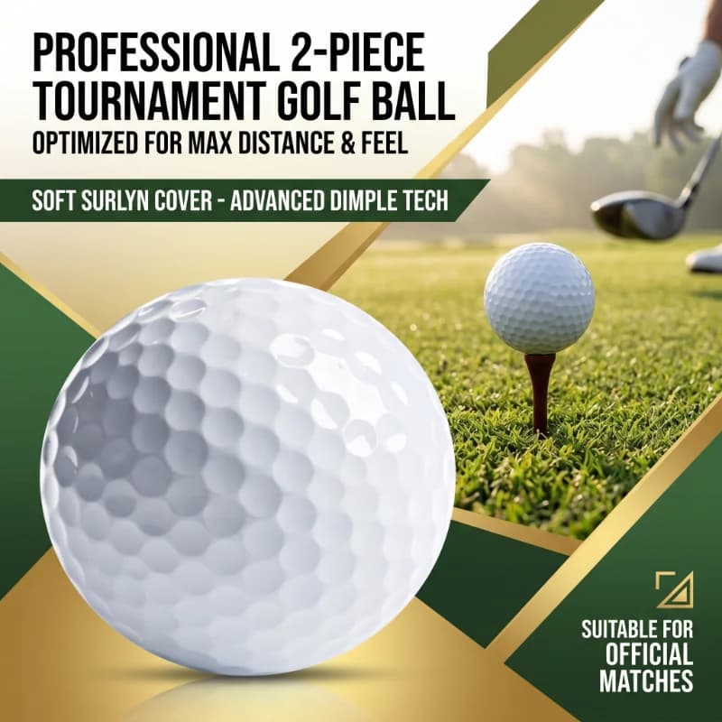 10/20 Palline da Golf a Doppio Strato per Campo Pratica, Palline Colorate Durevoli per Allenamento e Partite